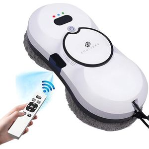 Equivera Robot Ramenwasser - Robot Ramenreiniger - Ruitenreiniger - Robot Glazenwasser - Window Cleaner Robot - Robotramenwasser - Robot Ramenwasser Draadloos - Nooit meer zelf uw ramen wassen!