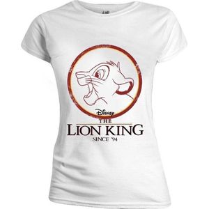 THE LION KING - SIMBA SINCE '94 WOMEN T-SHIRT - WHITE