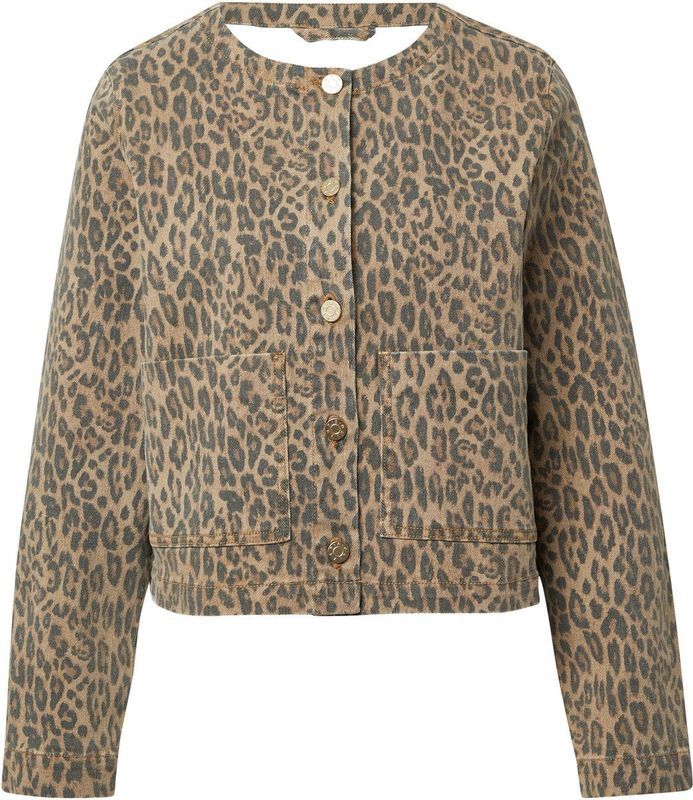 Jacks - Denim Jack - Luipaardprint