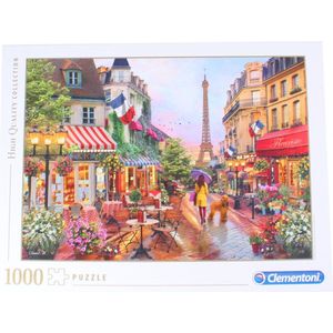 Flowers in Paris (1000 Stukjes, Frankrijk) - Clementoni High Quality Collection Puzzel