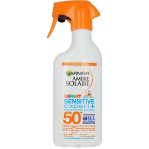 Garnier Ambre Solaire Kids Sensitive Expert + Zonnebrand Spray - 300 ml (SPF 50+)