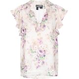 DreiMaster - Vintage - Blouse - Jade Groen - Bloemenprint