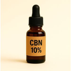 CBN olie - 10% 10ml. - Stichting WietOliePuur - zuiver