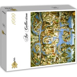 1000 Stukjes - Het Laatste Oordeel - Michelangelo Grafika - Vierkante Legpuzzel