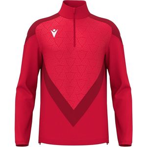 Macron Anduin Ziptop Heren - Rood | Maat: L