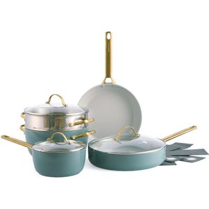 GreenPan Padova Skyblue 10-delige set - PFAS-vrij