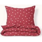 Petite Amélie - Heart - Dekbedovertrekset - 140 x 200 cm - Flanel