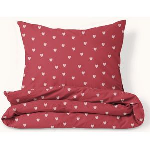 Petite Amélie - Heart - Dekbedovertrekset - 140 x 200 cm - Flanel