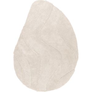 Lalee Milano | Modern Vloerkleed Hoogpolig | Ivory | Tapijt | Karpet | Nieuwe Collectie 2024 | Hoogwaardige Kwaliteit | 200x290 cm