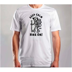 Hike On - T Shirt - HikingAdventure - Running - TrailLife - NatureWalks - Wandelen - Wandeltocht - Natuurwandeling - Bergwandelen