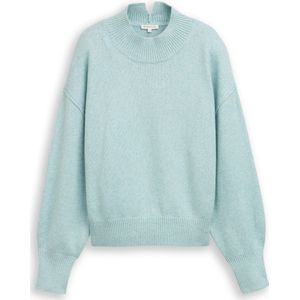 Tom Tailor Oversized gebreide trui met opstaande kraag