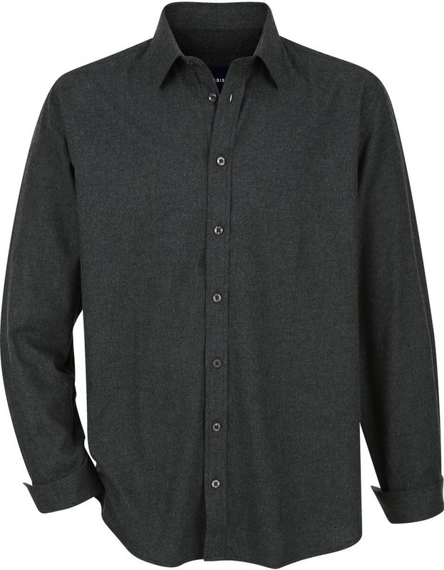 Babista herren Overhemd - 39/40 - donkergrijs