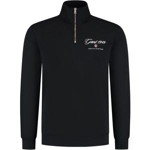 Gant Graphic Half Zip Sweater Heren - Maat M