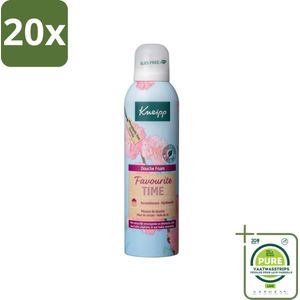 20 x Kneipp - Douche schuim - Favourite Time - Kersenbloesem - 200 ml - Grootverpakking - Douche Schuim - Kneipp - Kersenbloesem - Douche Foam - Verzorging