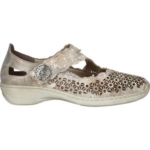 Rieker Instappers - Dames - Beige - Maat:38