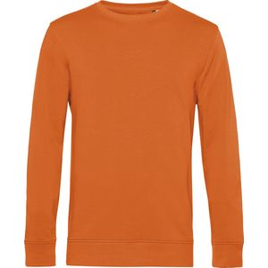 Organic Inspire Crew Neck Sweater B&C Collectie Oranje maat L