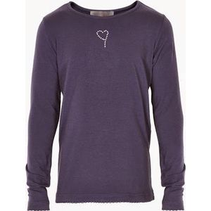 Creamie - meisjes shirt - lange mouwen - blauw