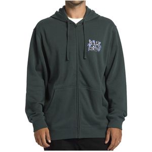 Short Sands - Zip-Up Hoodie - Groen - Geborsteld Fleece