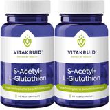 2x Vitakruid S-Acetyl-L-Glutathion 30 vegacapsules