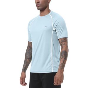 Heren UV-beschermend T-shirt, sneldrogend Rashguard voor outdoor activiteiten