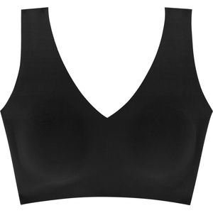 Dorina Bralette met vulling Eco - Soft BH - Naadloze BH Top - Comfortabele top - Schijnt niet door - M - Zwart