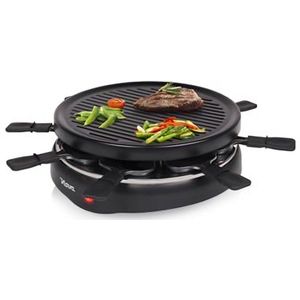 Gourmet stelsel - Raclette 8 Personen- Gourmet 8 Personen- Ronde Raclette Gourmet-