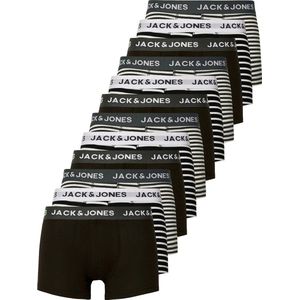 Jack & Jones Heren Boxershorts Gestreept JACSTRIPES Mega Multipack 12-Pack - Maat L