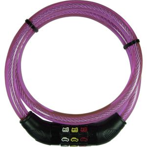 Security Plus fietsslot CSL80Pink, fietsslot, fiets accessoires