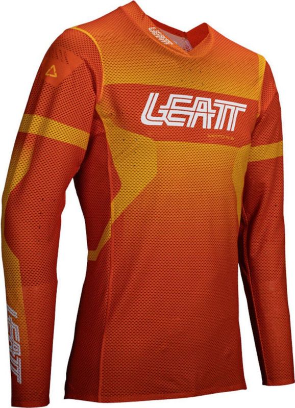 Leatt - Moto 5.5 UltraWeld - Motocross Jersey - Oranje Geel