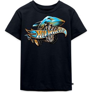 Hot Wheels Logo Met Haai Premium T Shirt Kinderen