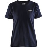 Blaklader 9412-1042 T-shirt dames Limited Edition 'Life is too short ' - Donker marineblauw