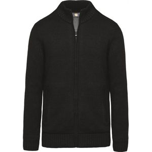 Pullover/Cardigan Heren S WK. Designed To Work Lange mouw Black 50% Katoen, 50% Acryl