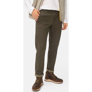 camel active Slim Fit Chino - Maat menswear-38/30 - Donkerbruin
