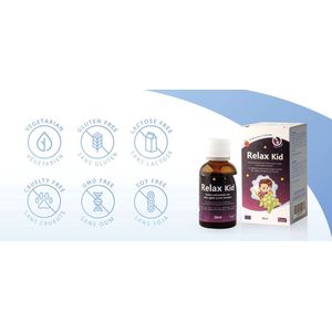 Relax Kid - Natuurlijke Kinderdruppels - Aardbeiensmaak - 30 ml