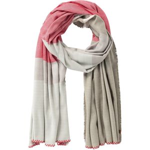 camel active Geweven sjaal met fijn streeppatroon - Maat womenswear-OS - Veelkleurig