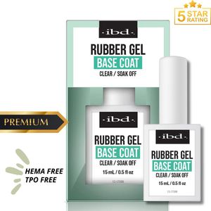GUAPÀ® Rubber Base Gel | Builder Gel In A Bottle | BIAB | Gelnagels Starterspakket | Nagellak | Gellak | HEMA & TPO Free | Builder Gel | Base Gel | 15 ml IBD Rubber Gel Clear