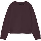 Vero Moda - Vmbeti L O-neck - Gebreide Trui - Bordeaux