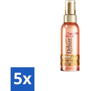 Wella – Deluxe Oil Light – Haarolie – 100 ml - Bulkverpakking - 5 stuks