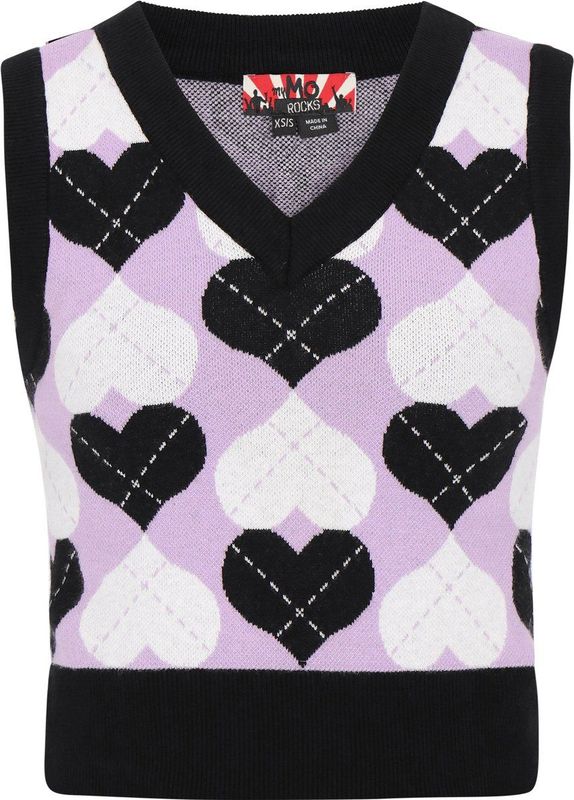 myMo - Rocks - Vest - Hartpatroon