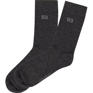 Hilla Collections - Bamboo Socks - 35/38 - Antracite