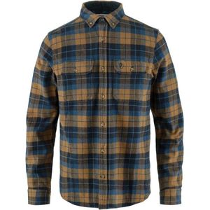 Fjällräven Singi Heavy Flannel Shirt Met Lange Mouwen Bruin 2XL Man