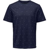 ONSMYRON LIFE REG SS DITSY TEE CS