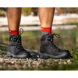 Alpina wandelschoenen Hiking Tracker M 23 Mid Unisex - Zwart- Grijs