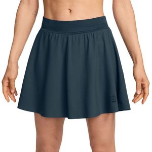 NIKE ACE ADVANTAGE SKIRT - Tennisrok - Donkerblauw - Dames - Maat L