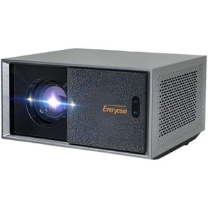 Everycom - RD829 - Beamer - Projector Beamer - Mini Meamer - 1920x1080dpi - Automatische focus - 5G - met WiFi - 12000lumens