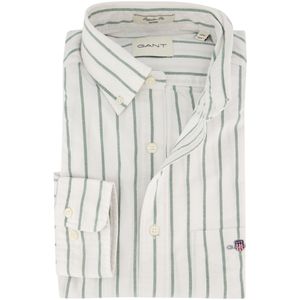 Gant - Vrijetijdsoverhemd - Regular Fit - Motiefstitching