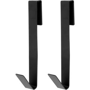 Verlengde douchesieraden 178 cm - Roestvrijstalen handdoekhaak 2 stuks