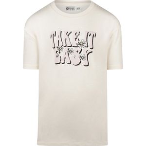 No Way Monday Meisjes T-shirt - Off white
