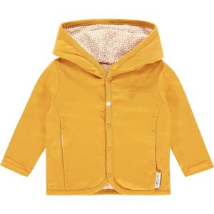 Noppies unisex Cardigan rev Haye - Honey Yellow - Maat 50