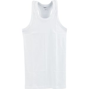 Halterhemd - SQOTTON® - King size - Wit - 4XL/5XL